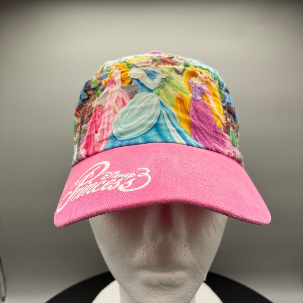 Disney Parks Princess Hat Youth Girls Adjustable Magic Kingdom Suede Brim - Picture 3 of 9